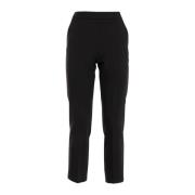 Elegante Zomer Crepe Broek Pinko , Black , Dames