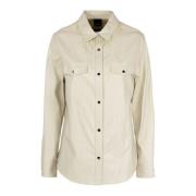 Witte Zomer Shirt Dames Outlet Pinko , White , Dames