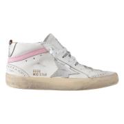 Zilveren Ster Klassieke Sneakers Golden Goose , White , Dames