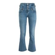 Hoge taille skinny jeans in denim Liu Jo , Blue , Dames