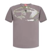 T-shirt T-Uncutie-Long-P14 Diesel , Gray , Dames