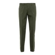 Elegante Katoenen Chino Broek Militair Groen Liu Jo , Green , Heren