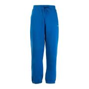 Katoenen Sweatpants Royal Blue Longjeans Liu Jo , Blue , Heren