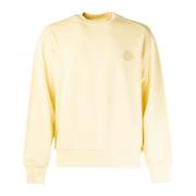 Heren Roundteam Sweatshirt - Zomercollectie Liu Jo , Beige , Heren