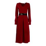 Elegante Ceremoniejurk Glanzend Rood Liu Jo , Red , Dames