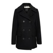 Klassieke Sailor Coat Jas Zwart InWear , Black , Dames