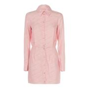 Elegante Zomerjurk Lichtroze Patrizia Pepe , Pink , Dames