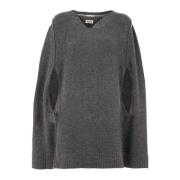 Dames Poncho Frost Cape Grijs Tommy Hilfiger , Gray , Heren