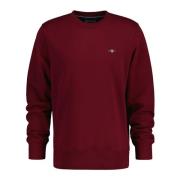 Stijlvolle Sweatshirts voor Mannen en Vrouwen Gant , Red , Heren