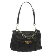 Pre-owned Leather handbags Bally Pre-owned , Black , Dames