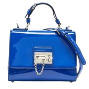 Pre-owned Leather handbags Dolce & Gabbana Pre-owned , Blue , Dames