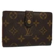 Pre-owned Canvas wallets Louis Vuitton Vintage , Brown , Dames