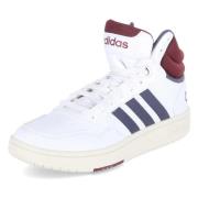 Hoops 3.0 Mid Lifestyle Sneakers Adidas , White , Heren