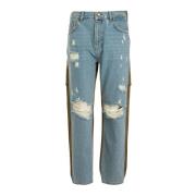 Cargo Broek Blauw Liu Jo , Blue , Dames