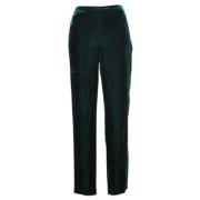 Pre-owned Velvet bottoms Ralph Lauren Pre-owned , Green , Dames