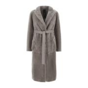 Stijlvolle Bontjassen Blancha , Gray , Dames