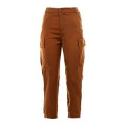 Cargo Broek Bruin Outlet Prijs Liu Jo , Brown , Dames