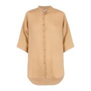 Rami Shirt Roze Kimono Mouw Cortana , Beige , Dames