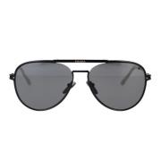 Klassieke Pilotstijl Zonnebril Prada , Black , Unisex