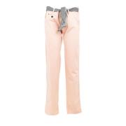 Roze Skinny Broek voor Vrouwen Tommy Hilfiger , Pink , Dames