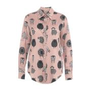 Roze Shirts Aw24 Himon's , Multicolor , Dames