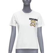 Pre-owned Cotton tops Moschino Pre-Owned , White , Dames