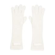 Gros Grain Handschoenen Off White Jacquemus , White , Dames