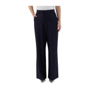 New York Streep Broek Fw240314 Nukus , Blue , Dames