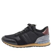 Pre-owned Leather sneakers Valentino Vintage , Black , Heren