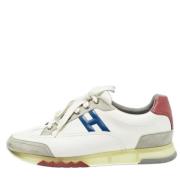 Pre-owned Leather sneakers Hermès Vintage , Multicolor , Heren