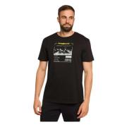 Aruca T-shirt Trangoworld , Black , Heren