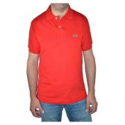 Rode Polo Shirts en Polos Lacoste , Red , Heren