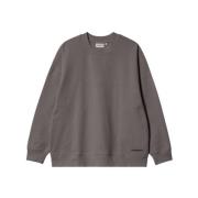 Sweatshirt Carhartt Wip , Gray , Heren