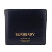 Pre-owned Leather wallets Burberry Vintage , Black , Dames