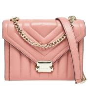 Pre-owned Leather shoulder-bags Michael Kors Pre-owned , Pink , Dames