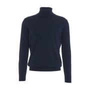 Blauwe Gebreide Trui Aw24 Kangra , Blue , Heren