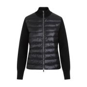 Tricot Cardigan in Zwart Moncler , Black , Dames