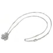 Pre-owned White Gold necklaces Van Cleef & Arpels Pre-owned , Gray , D...