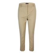 Beige Katoen Stretch Sigaret Broek Liu Jo , Beige , Dames