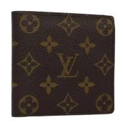 Pre-owned Canvas wallets Louis Vuitton Vintage , Brown , Dames