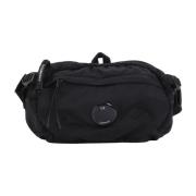 Zwarte Nylon Tas C.p. Company , Black , Heren