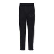 Trainingsbroek met logo Palm Angels , Black , Heren