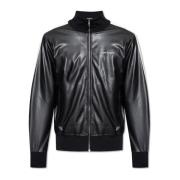 Jas met logo Palm Angels , Black , Heren