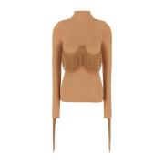 Stijlvolle Tops voor Vrouwen Sportmax , Brown , Dames