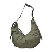 Crossbody Hobo Tas Borbonese , Green , Dames