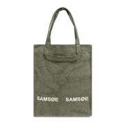 Tas Salucca type shopper Samsøe Samsøe , Green , Heren