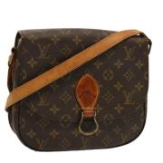 Pre-owned Canvas louis-vuitton-bags Louis Vuitton Vintage , Brown , Da...