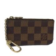 Pre-owned Canvas wallets Louis Vuitton Vintage , Brown , Dames