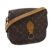 Pre-owned Canvas shoulder-bags Louis Vuitton Vintage , Brown , Dames