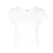 Witte Sharkn Tee Agolde , White , Dames